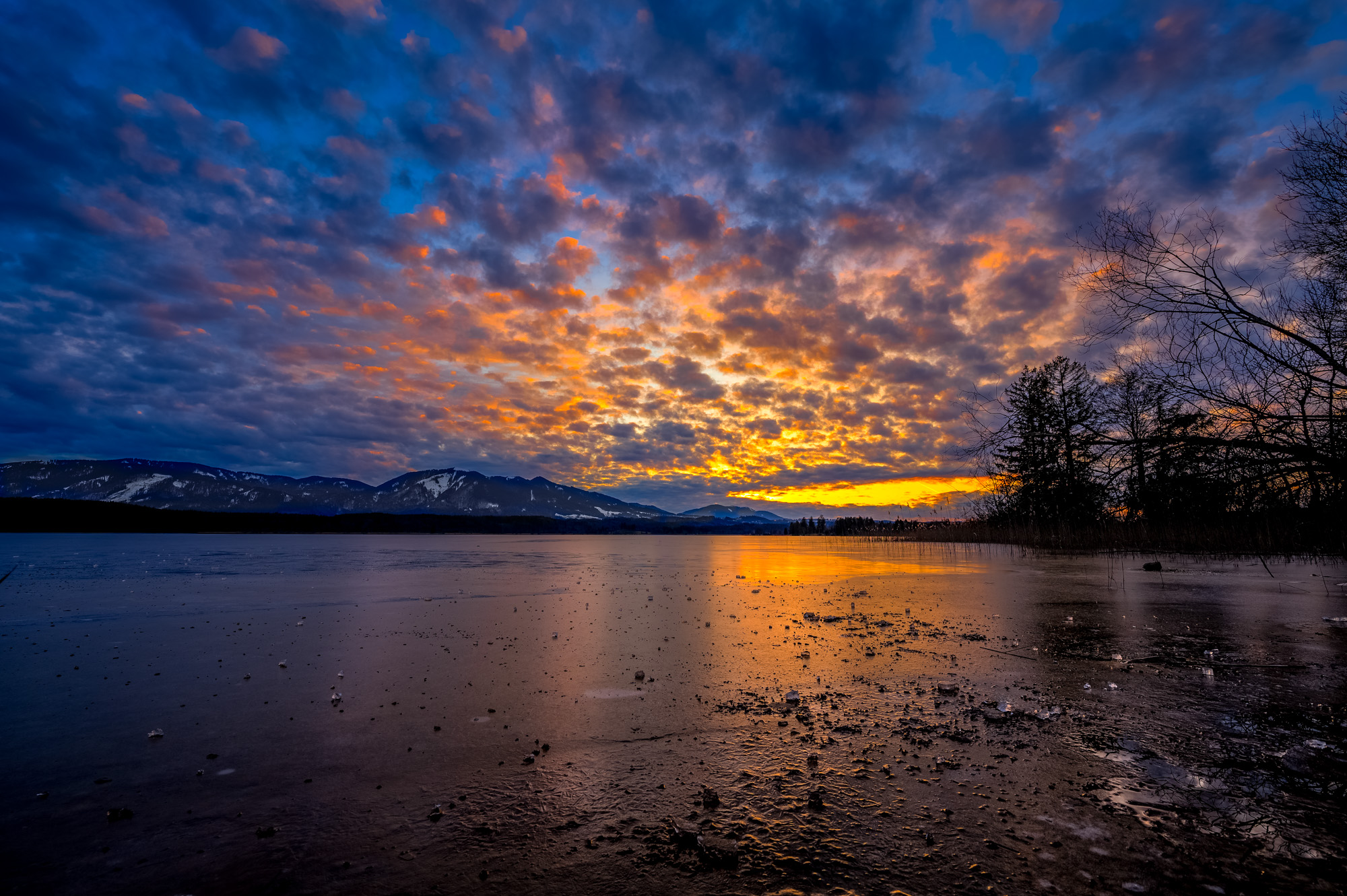 Sunset am Staffelsee